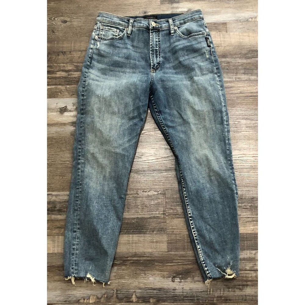 Silver Jeans Calley Skinny Crop Blue Jeans Size 31x25 Womens